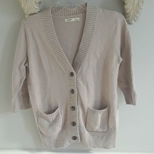 Old navy, cream sweater, size med